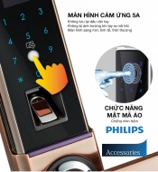 Phân phối lắp đặt bảo hành khóa vân tay Philips tại Việt nam